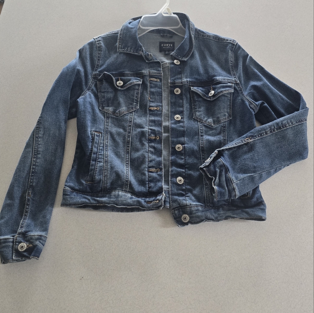 CURVE APPEAL Stretch Jean Jacket